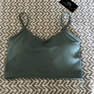 Klassy Network Thin Strap Crop Top Size Small NWT